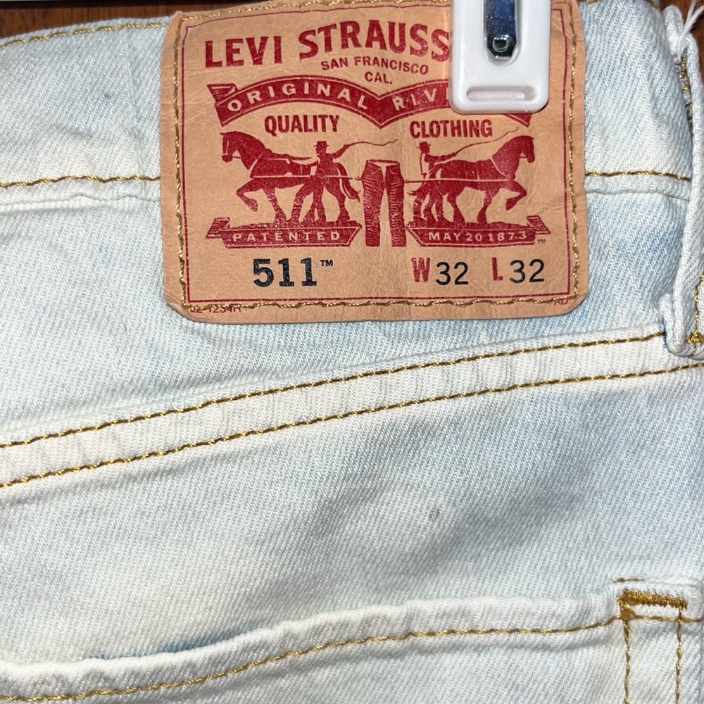 Levi's Women's Light Blue Jean Shorts